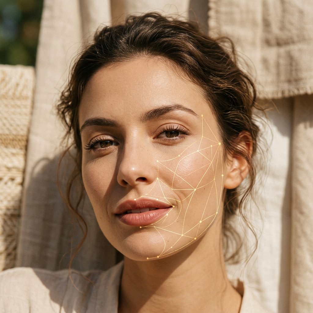 Face mapping tracking simulation